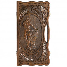 Нарды резные "Самсон" с ручкой